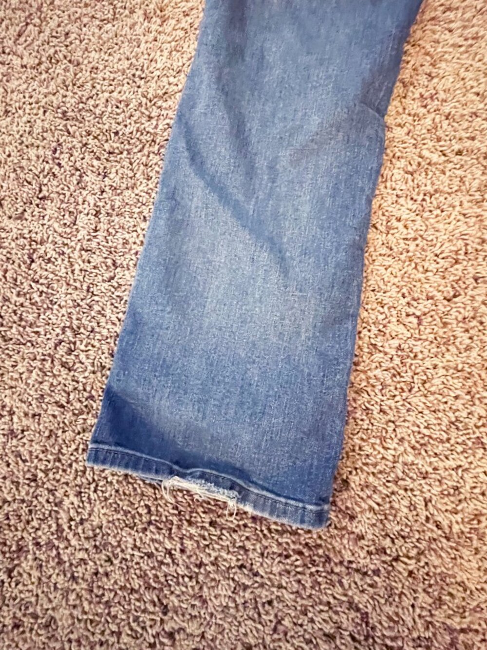 Lauren Ralph Lauren LRL Classic Straight Jeans Women Size 14 Medium Wash Stretch - Picture 8 of 11